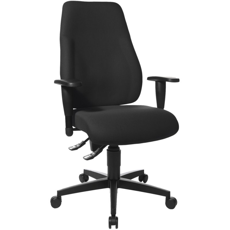 Topstar bureaustoel Lady Sitness, blauw, Body-Balance-Tec-gelenk